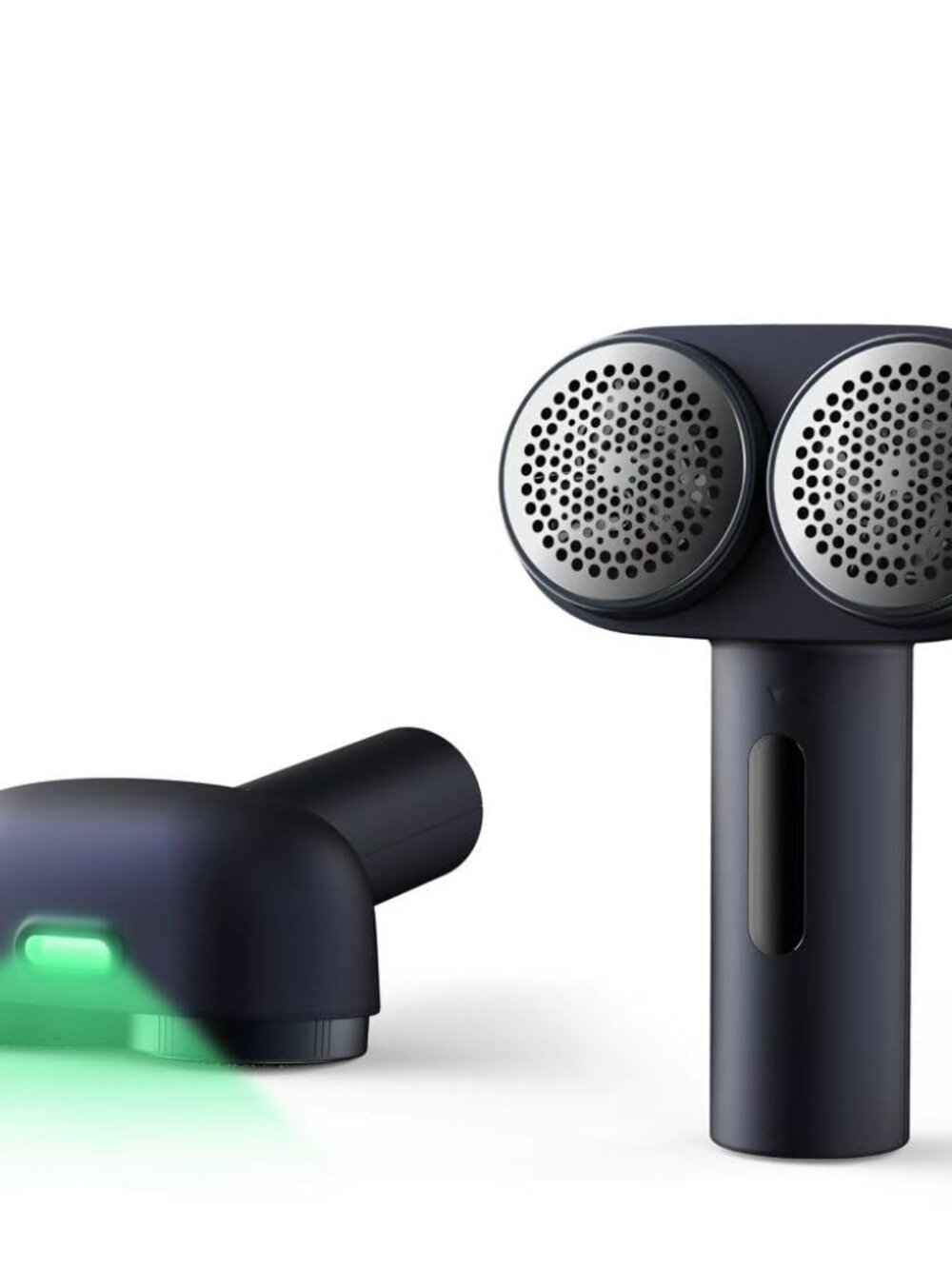 Nesugar Electric Dual-Head Fabric Shaver & Lint Remover with Green Light, 3-Spee